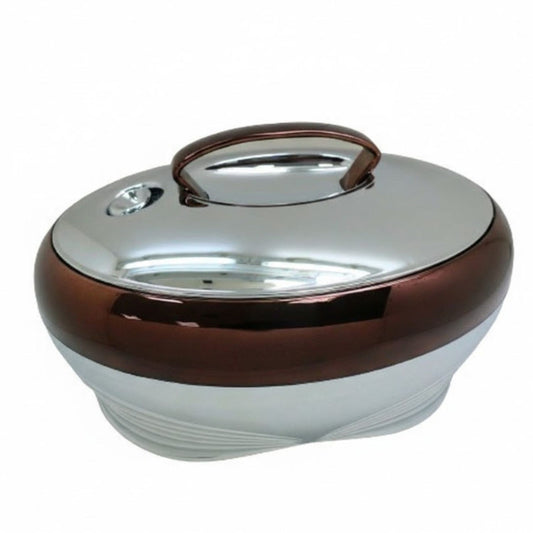 Chocolate Silver 38CM Hot Pot