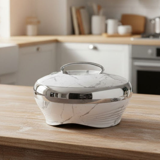 White Silver 38CM Hot Pot