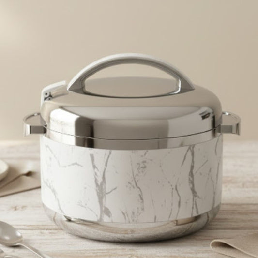 White Silver 34CM Hot Pot