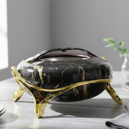 Black & Gold 38CM Hot Pot