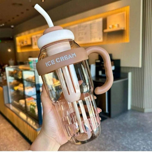 Mini Ice Cream Shape Acrylic Water Tumbler 1300ml