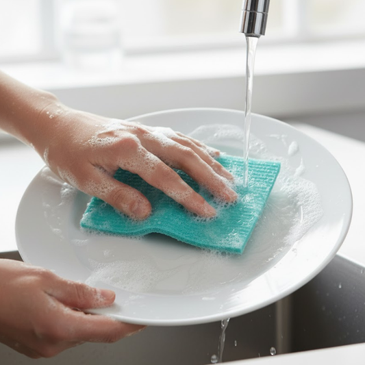 Pack of 5 Cellulose Highly Absorbent Cleaning Sponge