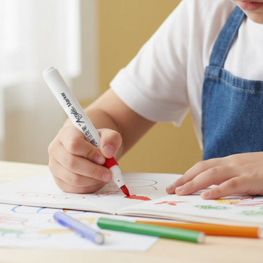 Washable 12 pcs marker set