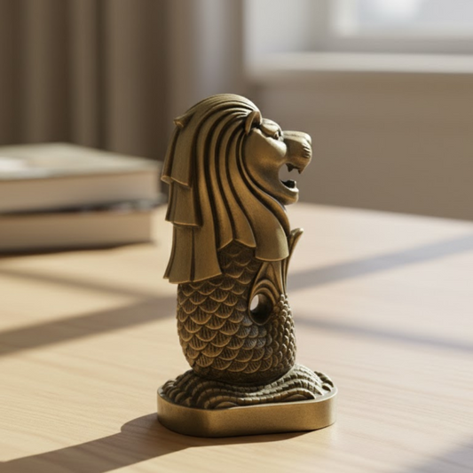 Singapore Merlion Statue Decorative Piece