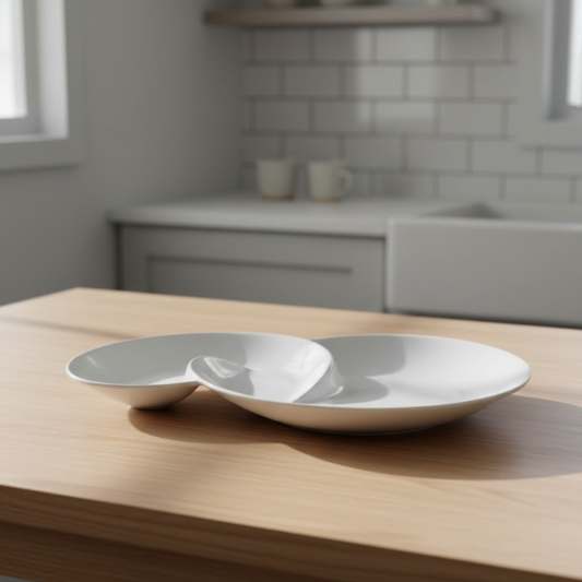 Brilliant 14Inch Round Ceramic Serving Plate
