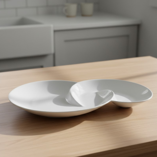 Brilliant 14Inch Round Ceramic Serving Plate