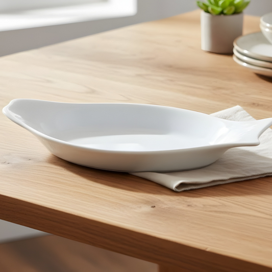 Brilliant 9.75inch Ceramic Fish Plate