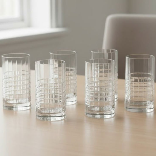 Break Glass Set 6 Pcs Acrylic 240ML Azad