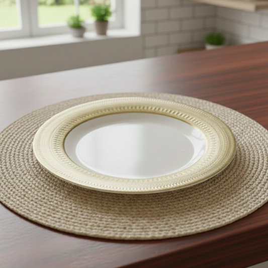 Brilliant Ceramic Plate 8.25inch Serving Dish