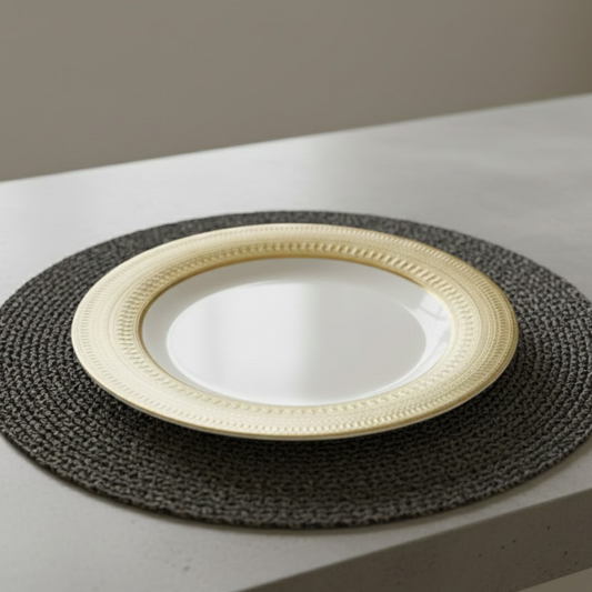 Brilliant Ceramic Serving Plate 10.25inch