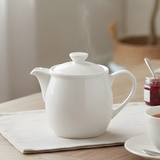 Brilliant Ceramic Serving Teapot 7.25inch with Lid