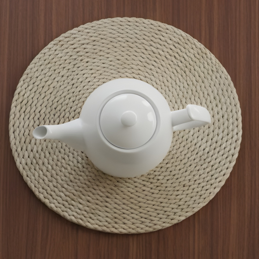 Brilliant Ceramic Serving Tea Pot 8.75inch With Lid