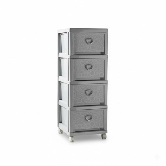 Limon 4 Drawer Multi Tier Storage Cabinet