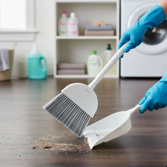 Limon Smart Sweep Broom & Pan Cleaning Kit