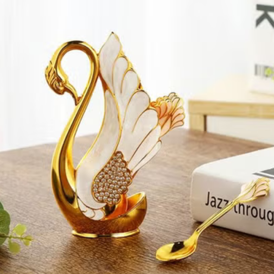 Duck Spoon Set 6 pcs Decorative Stainless Steel Spoons
