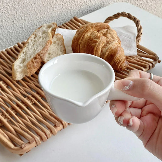 Brilliant Glass Creamer Jug Milk/Cream Pitcher