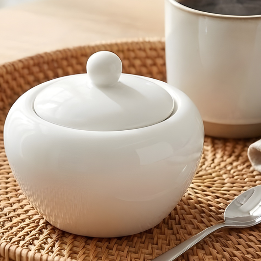 Brilliant Ceramic Sugar Pot Classic Kitchen Storage Jar