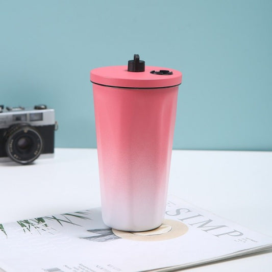 Stainless Steel Tumbler Double Wall Insulated Travel Water Bottle 600 ml