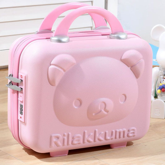 Bear Shaped Hanging Cosmetic Organizer Portable PP Makeup Storage Bag