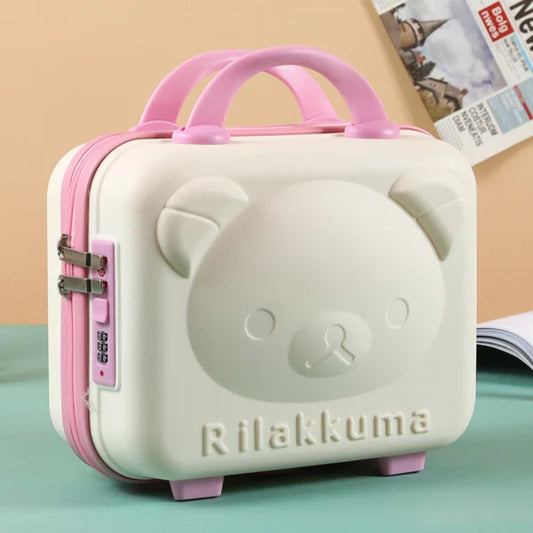 Bear Shaped Hanging Cosmetic Organizer Portable PP Makeup Storage Bag