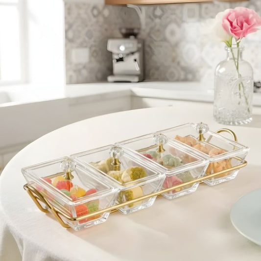 Limon Rectangular 1500 ML Snack Serving Tray
