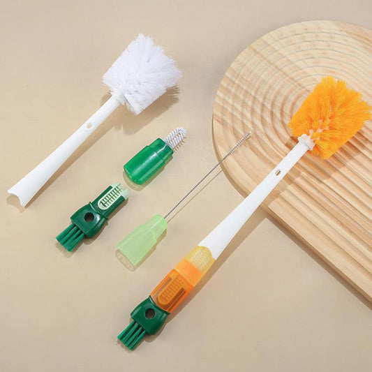 5 In 1 Cleaning Brush Long Handle Water Bottle Washer