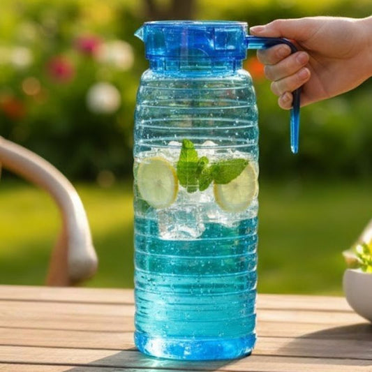 Plastic Party Jug Convenient Water & Juice Pitcher for Home & Gatherings