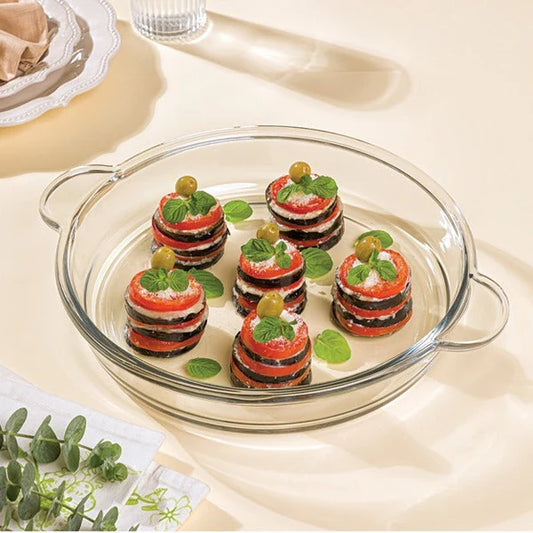 Limon Crystal Bake 1.9 Liter Ovenware Dish Serving Tray