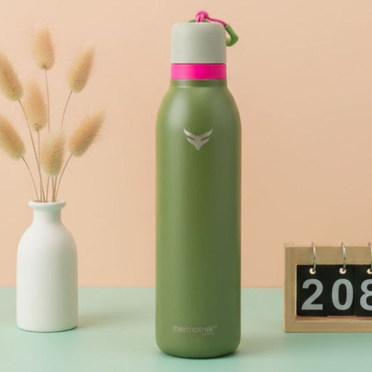 ThermoTrek Sports Water Bottle 750ml Stainless Steel