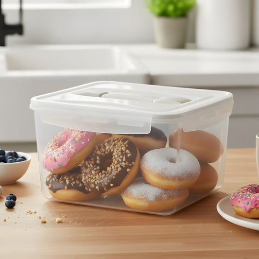 Limon Lockable 10.5Litres Airtight Plastic Storage Box