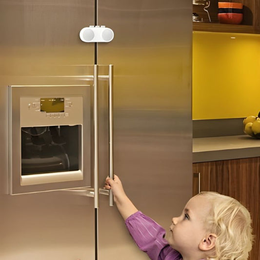 French Fridge Lock For Baby Safety