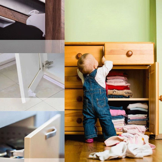 Magnetic Lock For Drawer Cabinet Door Child Safety