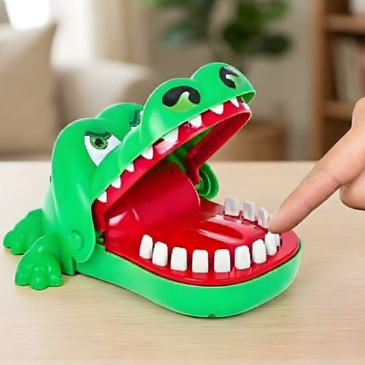 Crocodile Dentist Mouth Bite Game – Fun Kids Reaction Toy