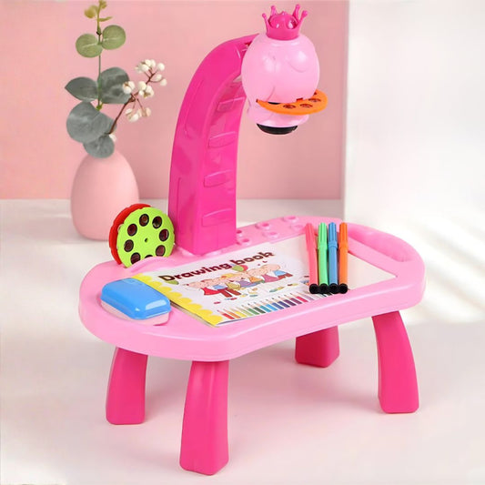 Kids Projector Painting Table – Interactive Art & Drawing Station