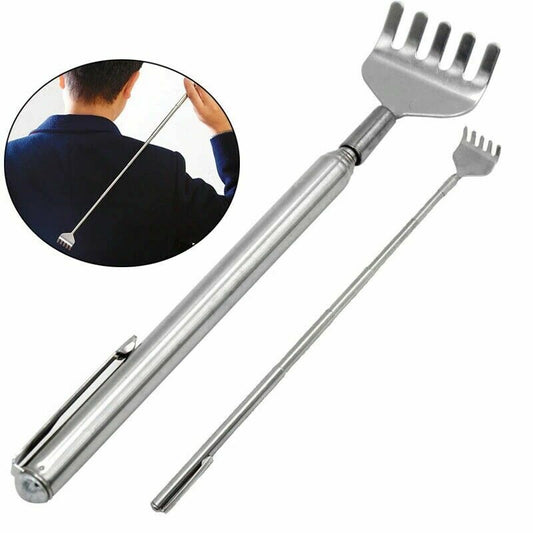 Expandable Telescopic Back Scratcher Stainless Steel Massage Tool