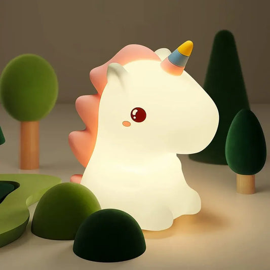 Unicorn Lamp Cute Table Light for Kids & Decor