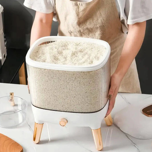 10 kg Elegant Rice Dispenser with Lid