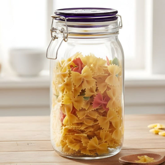 Ziba Airtight 1500 ML Glass Lock Jar XL
