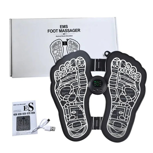 Electric EMS Foot Massager – Vibration Therapy
