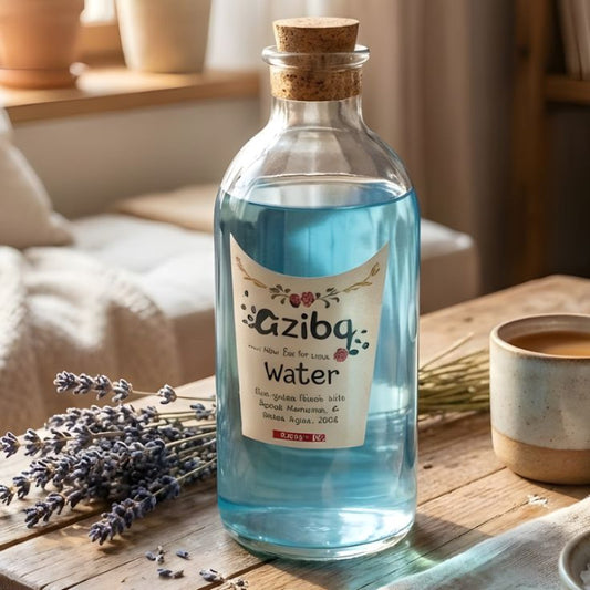 Ziba 1200 ML Glass Bottle With Wooden Lid