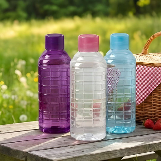 6 PCS Fridge Water Bottles – 1.1 Liter Each
