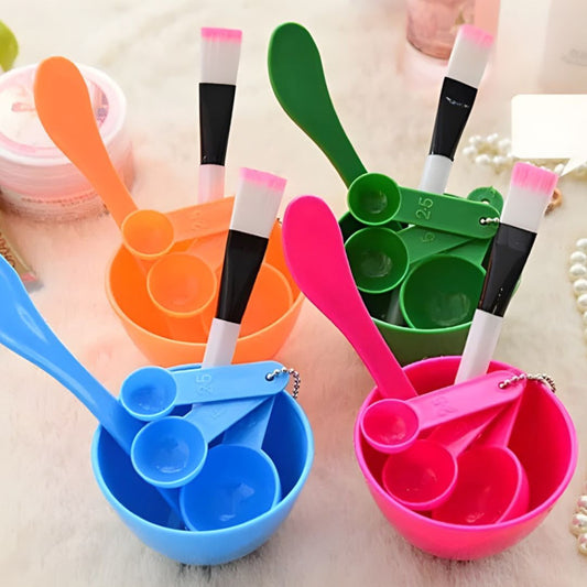 Color & Bleach Bowl Set – 6 PCS Hair Coloring Bowls