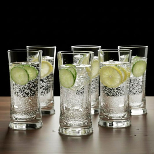 Bamboo Glass Set 6 Pcs Acrylic 200ML Azad