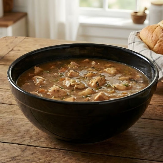 Melamine Black Vigo 9 INCH Large Bowl For Serving
