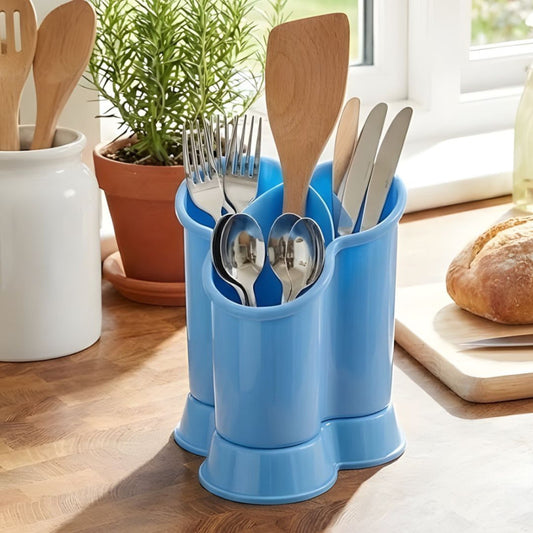 4 Grid Kitchen Cutlery Organizer