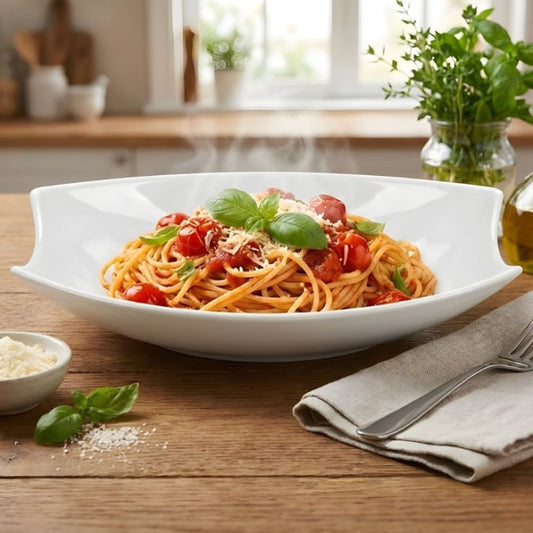 Melamine Cruise White Bowl One Piece for Serving