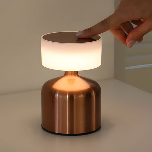 Mini Metal Desk Lamp USB Rechargeable