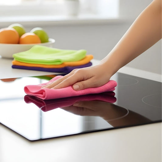 Pack of 4 Dusting & Cleaning Cloths