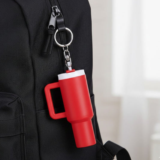 Mini Tumbler Keychain for Bags & Keys