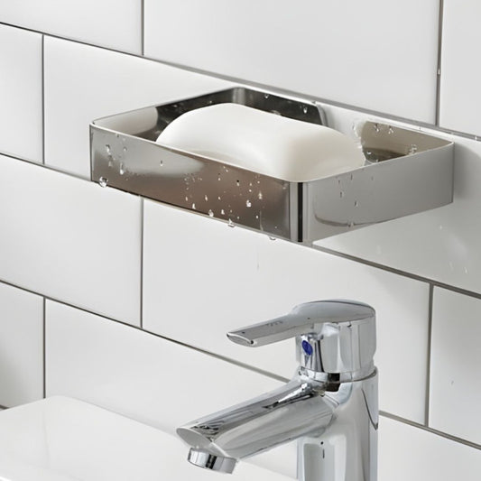 Wall Mounted Soap Holder Saver Tray Stainless Steel